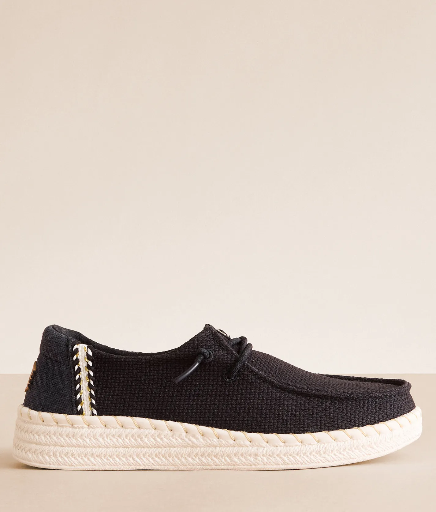 Shoes | HEYDUDE™ Wendy Espadrille Woven Shoe Black