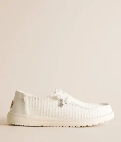 Shoes | HEYDUDE™ Wendy Frayed Shoe Snow White