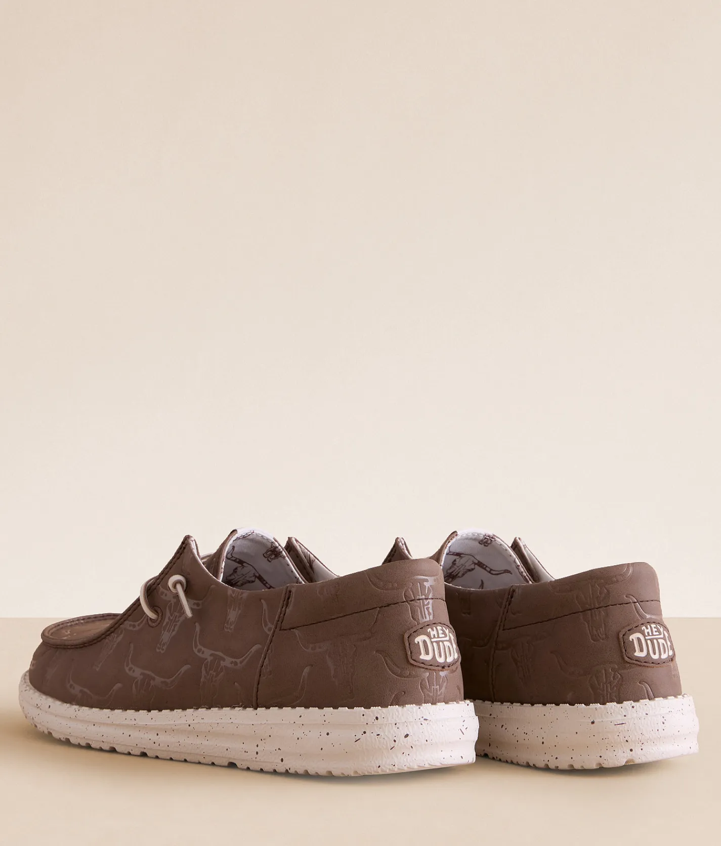 Shoes | HEYDUDE™ Wendy Funk Deboss Skullz Shoe Brown