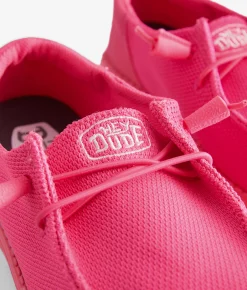 HEYDUDE™ Wendy Funk Mono Shoe Electric Pink