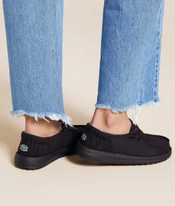 Shoes | HEYDUDE™ Wendy Midnight Palms Shoe Black