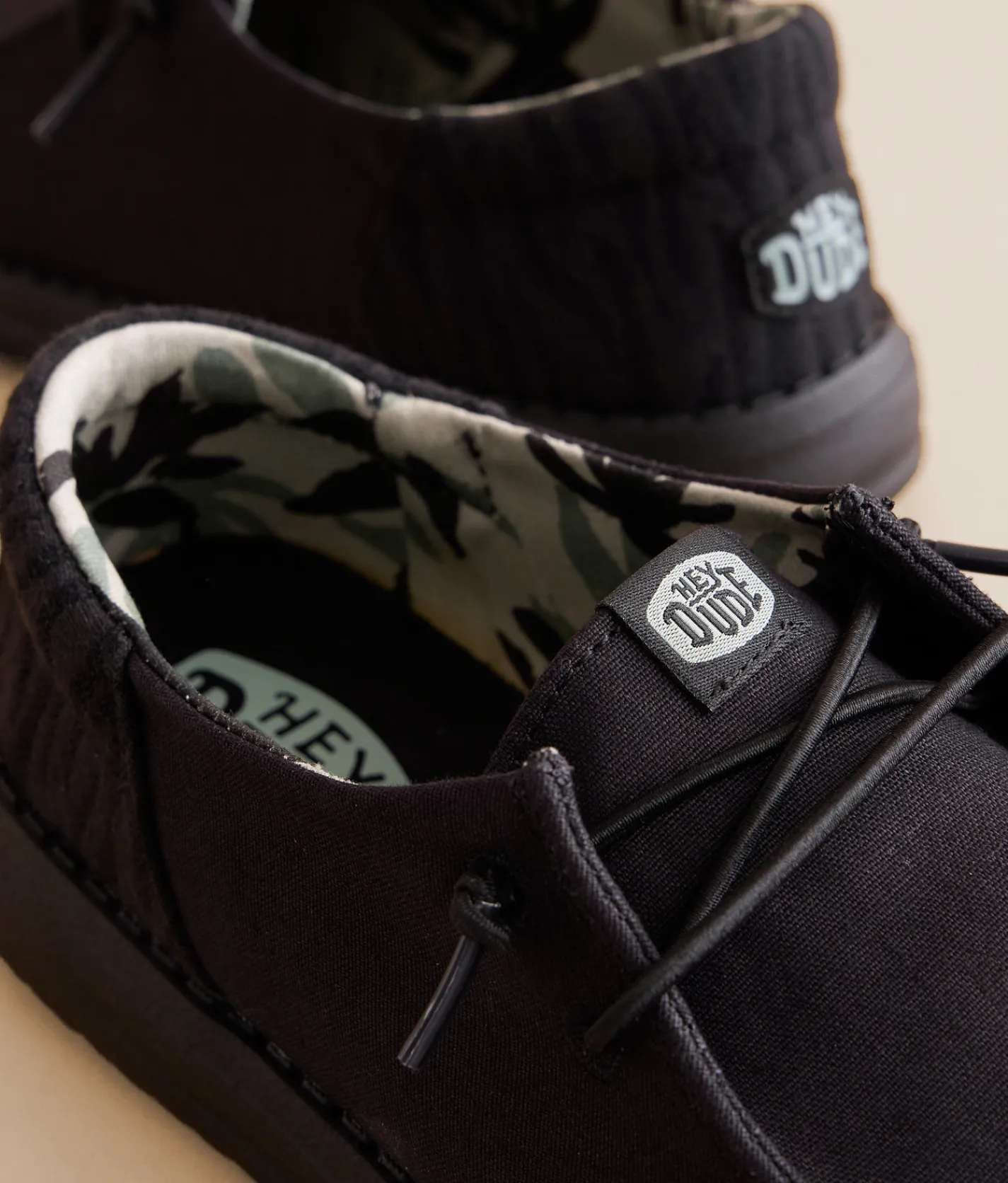 Shoes | HEYDUDE™ Wendy Midnight Palms Shoe Black