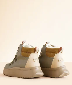 Shoes | HEYDUDE™ Wendy Peak Apres Twill Boot Olive