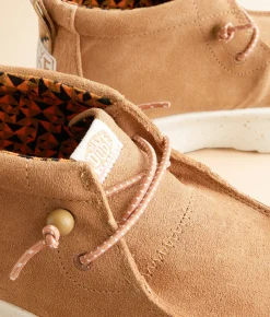 HEYDUDE™ Wendy Peak Hi Suede Shoe Chestnut Outlet