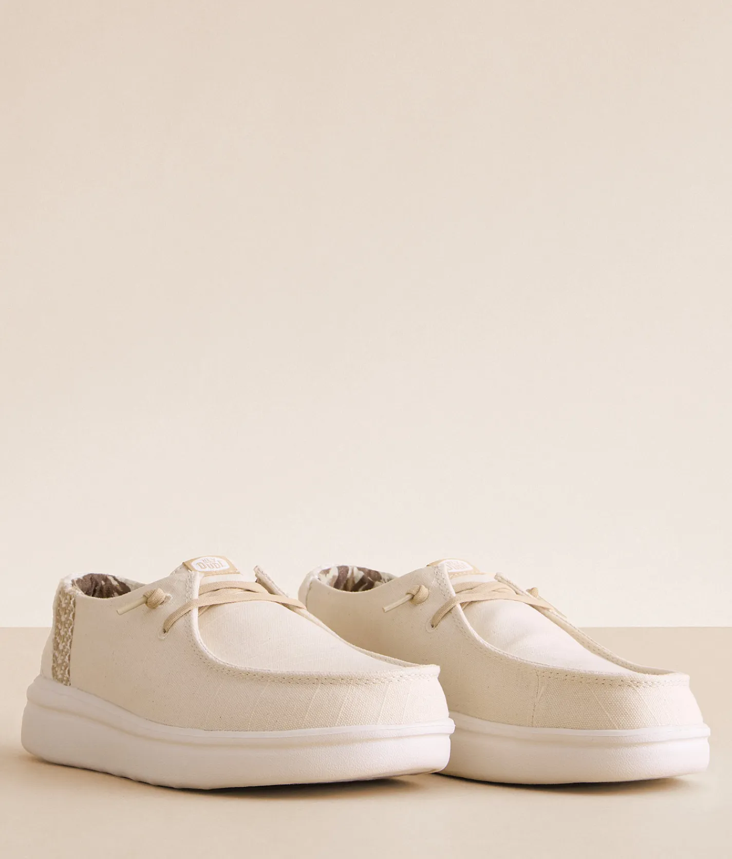 Shoes | HEYDUDE™ Wendy Rise Eyelet Shoe Off White
