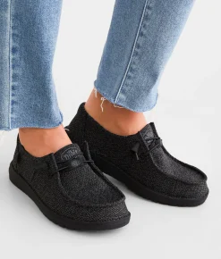 Shoes | HEYDUDE™ Wendy Sox Micro Shoe Black