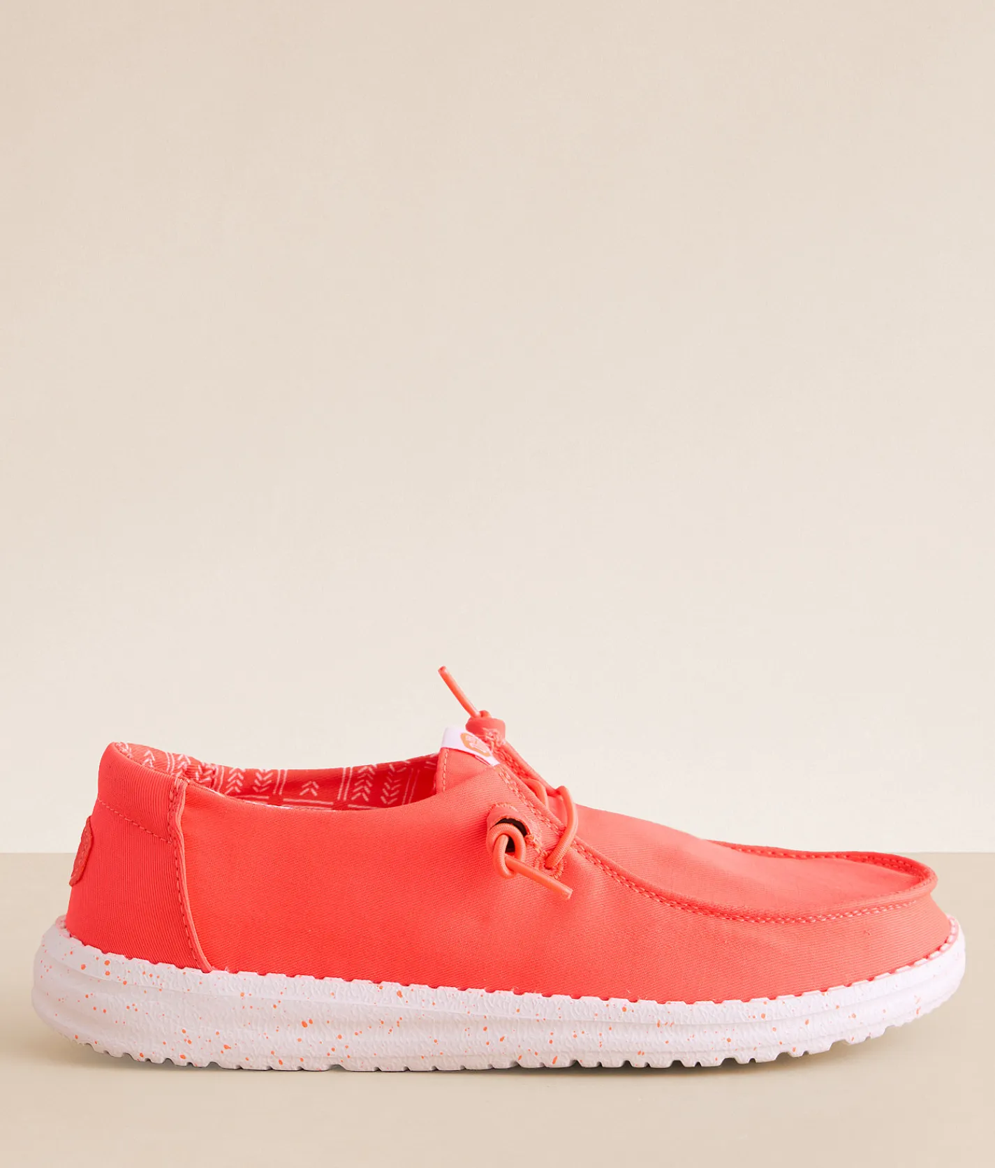 Shoes | HEYDUDE™ Wendy Stretch Canvas Shoe Fiery Coral
