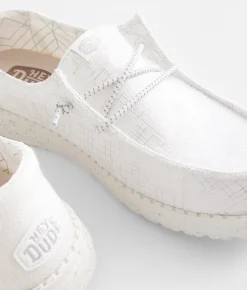 Shoes | HEYDUDE™ Wendy Sparkle Shoe White