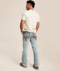 Rock Revival Wes Boot Stretch Jean Wes B206 Discount