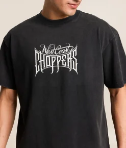 Graphic T-Shirts | ID Supply Co. West Coast Choppers T-Shirt Washed Black