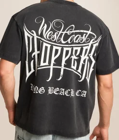 Graphic T-Shirts | ID Supply Co. West Coast Choppers T-Shirt Washed Black