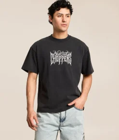 Graphic T-Shirts | ID Supply Co. West Coast Choppers T-Shirt Washed Black