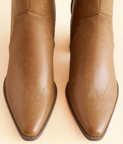London Rag Western Ankle Boot Taupe Discount