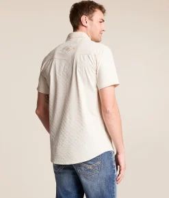 Gentry County Western Athletic Performance Shirt Sea Pearl Outlet