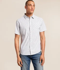 Gentry County Western Athletic Performance Shirt White Green Online