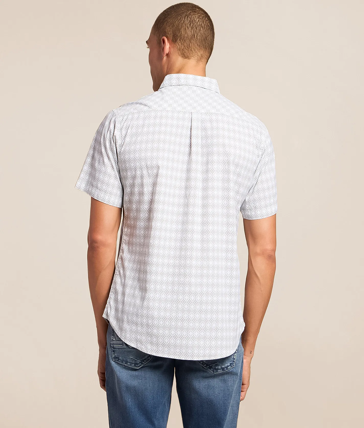 Gentry County Western Athletic Performance Shirt White Green Online
