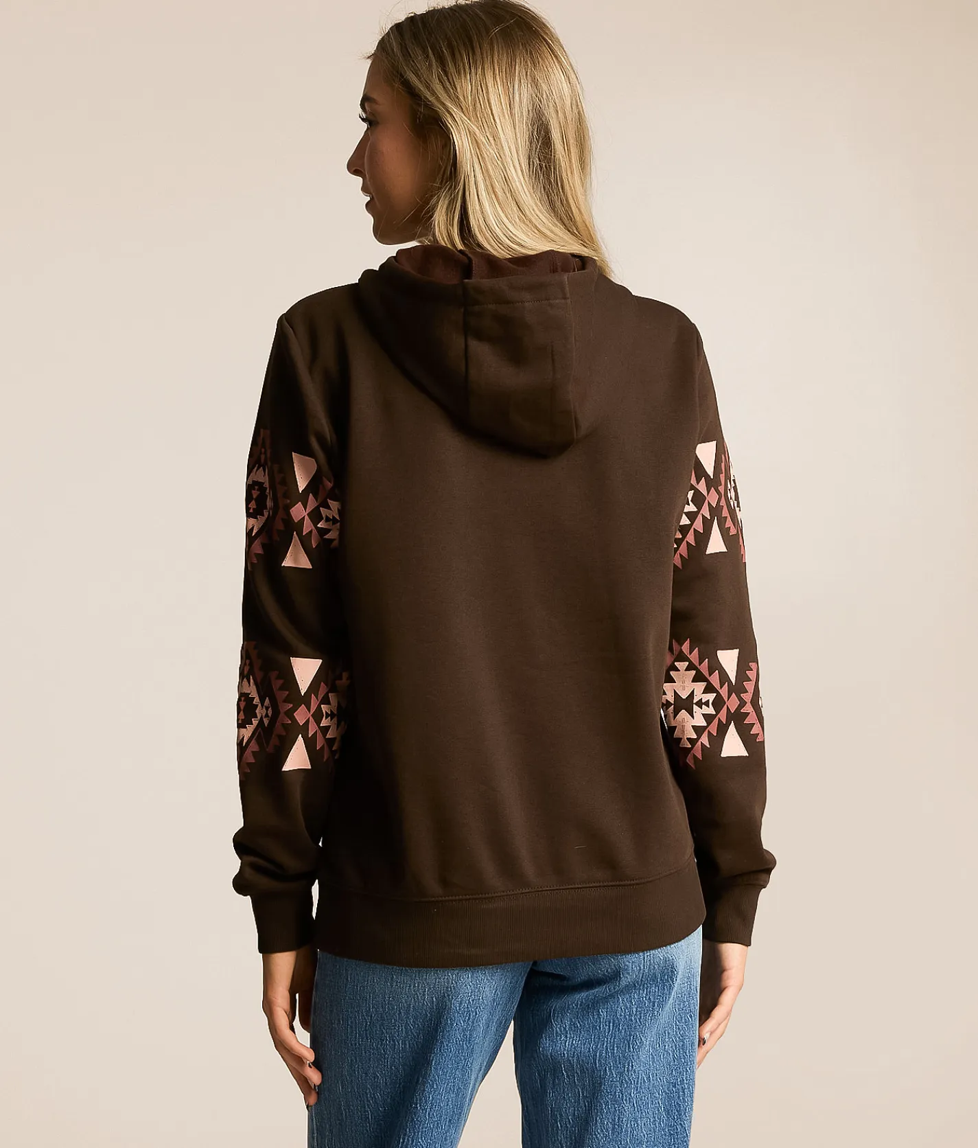 Wrangler® Western Hooded Sweatshirt Mole New