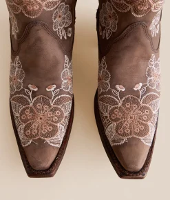 Shoes | Circle G by Corral Western Leather Ankle Boot LD Chocolate