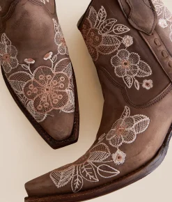 Shoes | Circle G by Corral Western Leather Ankle Boot LD Chocolate