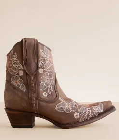 Shoes | Circle G by Corral Western Leather Ankle Boot LD Chocolate