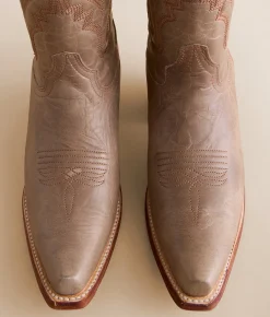 Circle G by Corral Western Leather Boot LD Sand Outlet