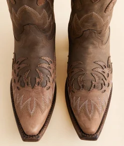 Shoes | Circle G by Corral Western Leather Boot Ld Chocolate Cognac