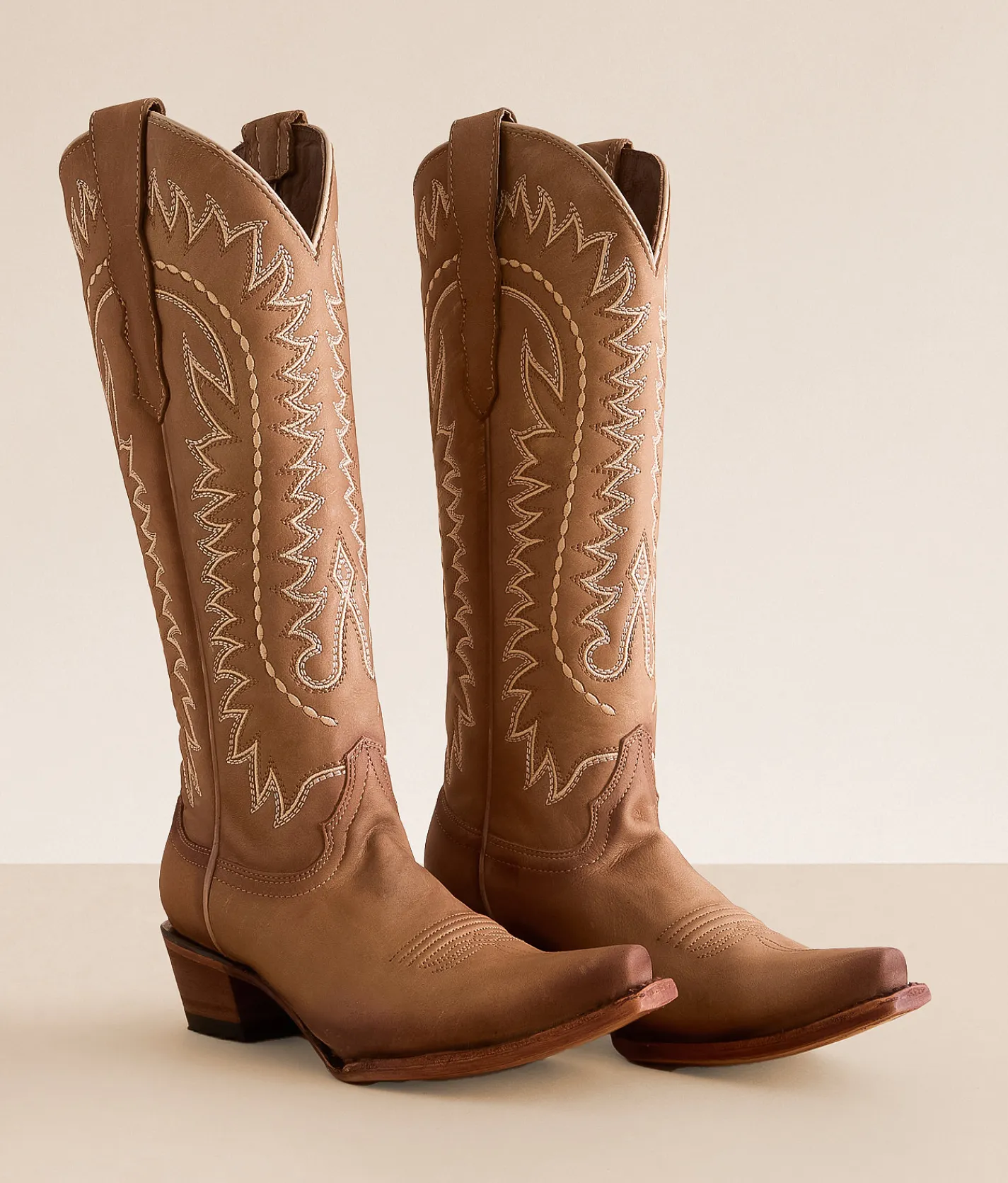 Shoes | Circle G by Corral Western Leather Boot LD Sand Embroidery