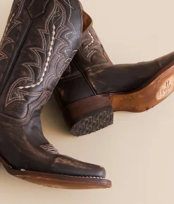 Circle G by Corral Western Leather Boot LD Chocolate Clearance