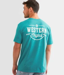 Hooey Western OG T-Shirt Teal Online