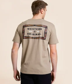 Graphic T-Shirts | Hooey Western Original Tribe T-Shirt Tan