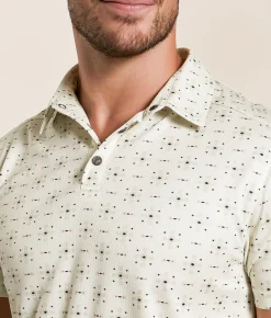 Tops | Gentry County Western Performance Polo Cream