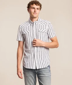 Panhandle Slim Western Performance Stretch Shirt Black Outlet