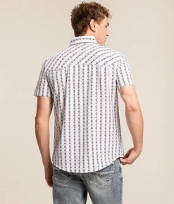 Panhandle Slim Western Performance Stretch Shirt Black Outlet