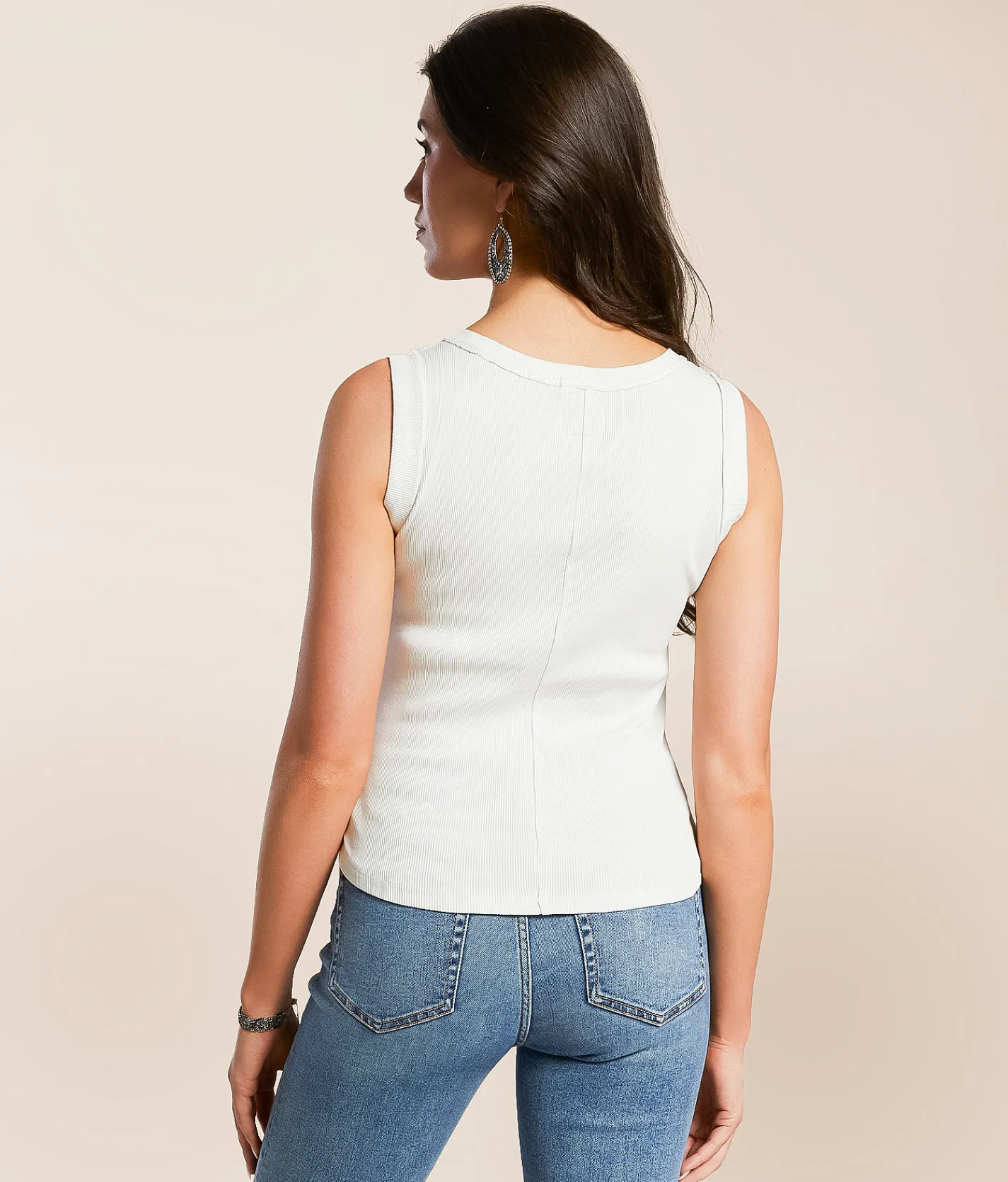 Tops | Modish Rebel Western Pioneers Tank Top Natural