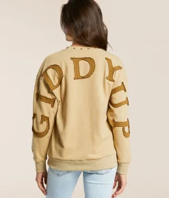 Blue B Western Pullover Tan Online