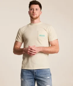 Old Row Western Scene T-Shirt Ivory Online