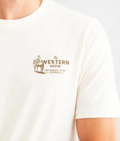 Sendero Provisions Co. Western Show T-Shirt Vintage White Clearance