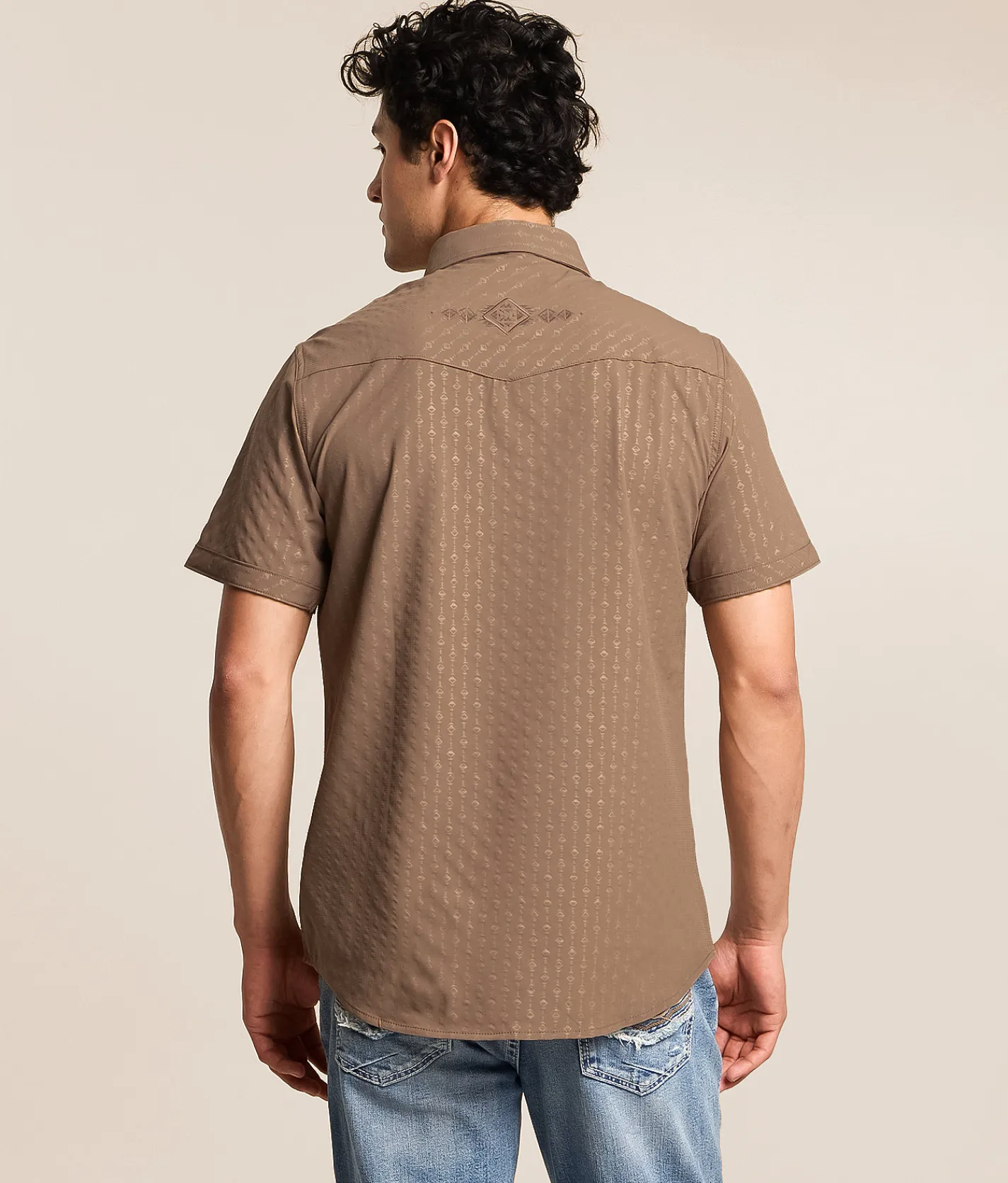 Tops | Gentry County Western Standard Performance Stretch Shirt Falcon