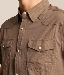Tops | Gentry County Western Standard Performance Stretch Shirt Falcon