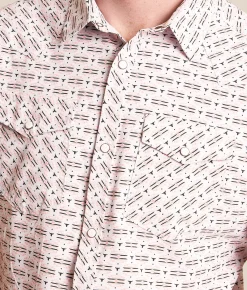 Gentry County Western Steer Athletic Performance Shirt White Pink New