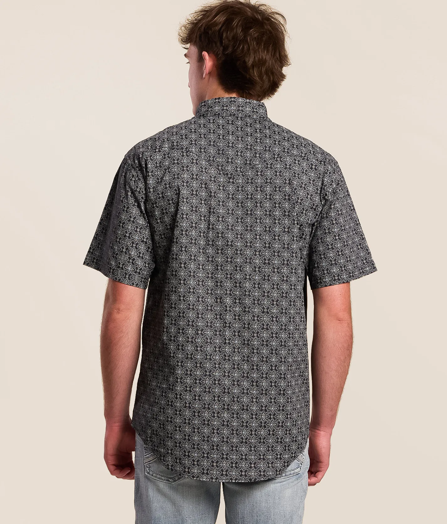 Tops | Panhandle Slim Western Stretch Shirt Black