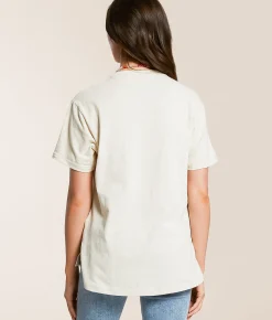 Tops | Ariat Western Surfer Boyfriend T-Shirt Oatmeal Heather