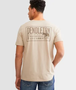 Pendleton Western T-Shirt Tan Brown Outlet