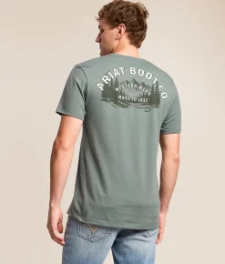 Ariat Western Valley T-Shirt Balsam Green New