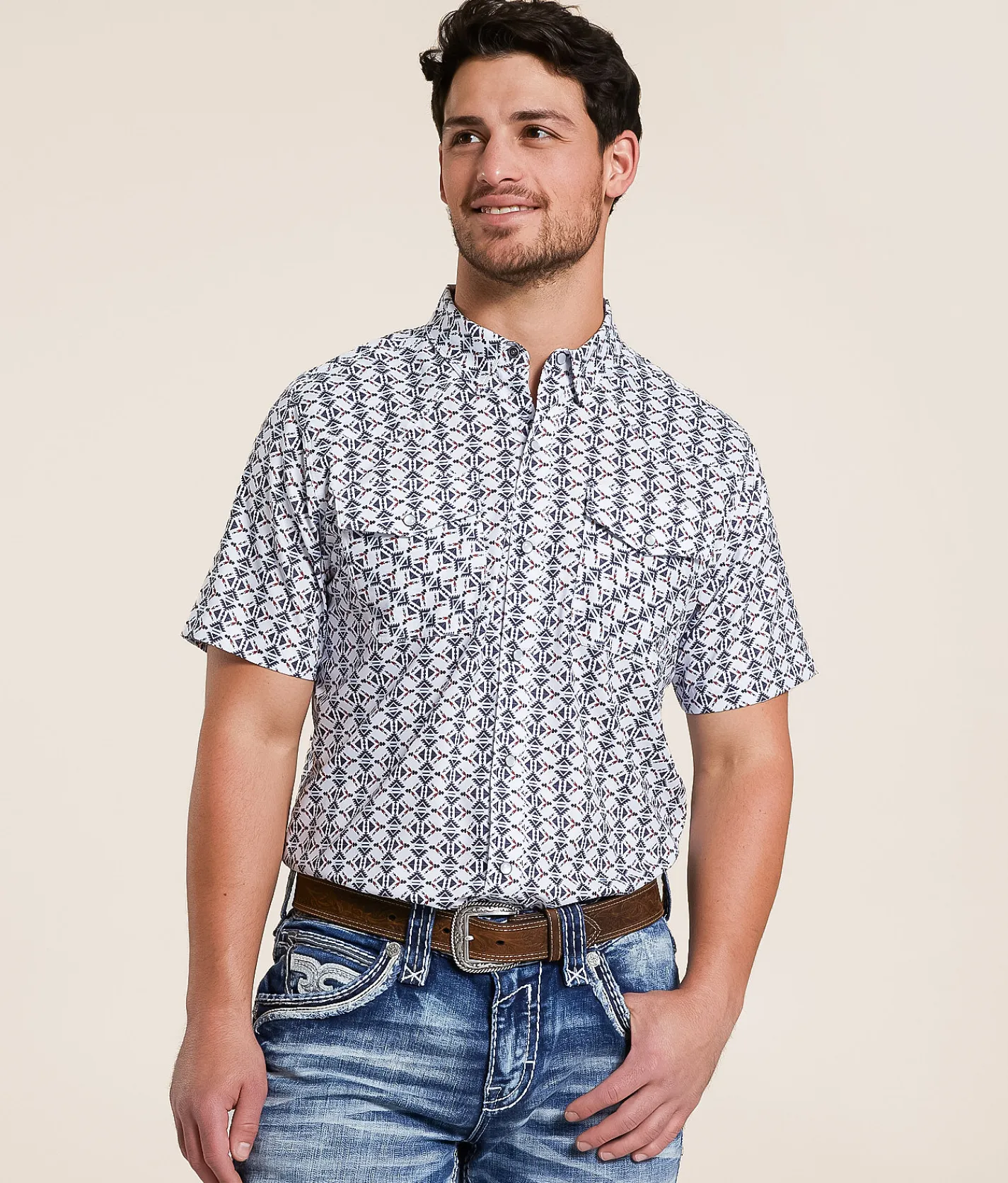 Tops | Ariat Western VentTEK Shirt Bright White