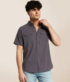 Ariat Western VentTEK Shirt Charcoal
