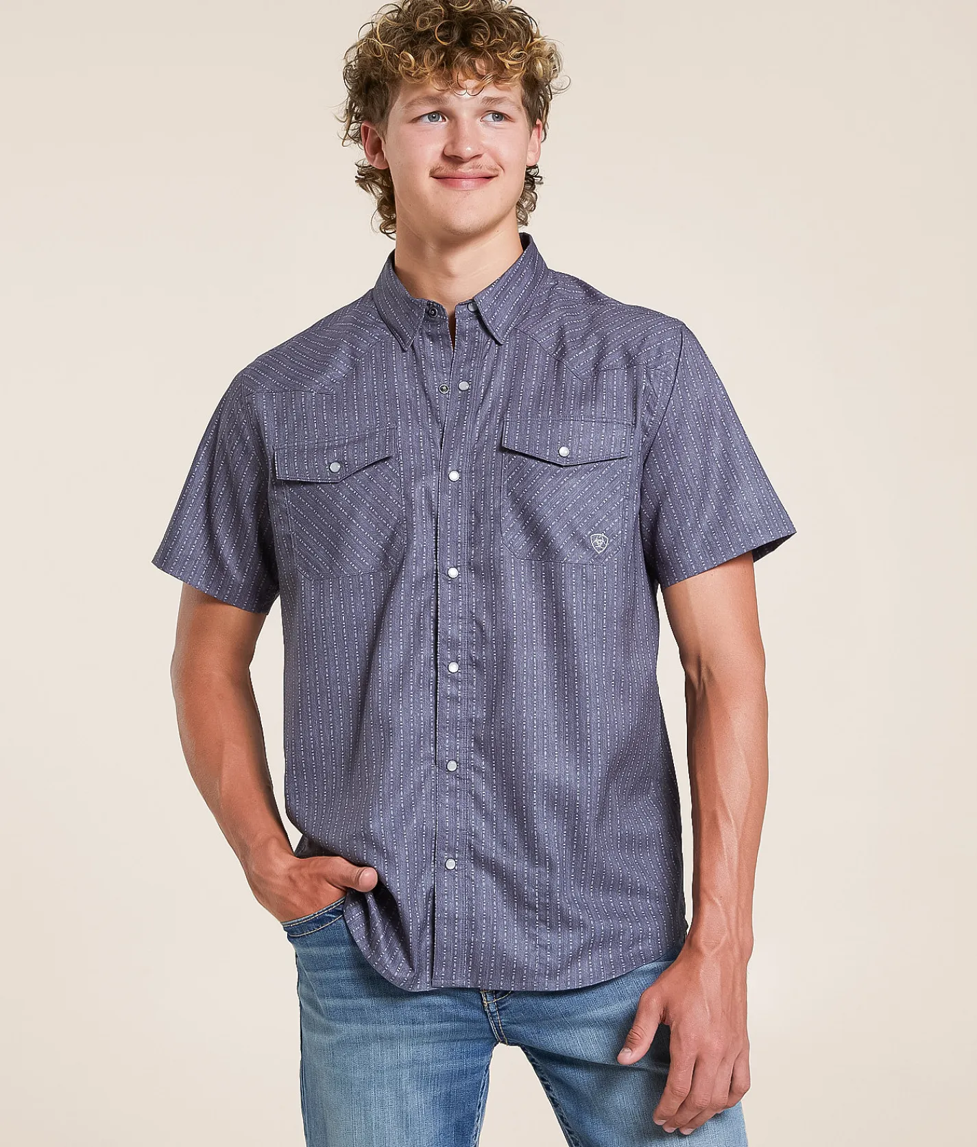 Tops | Ariat Western VentTEK Shirt Grey