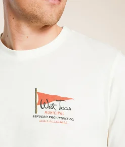 Graphic T-Shirts | Sendero Provisions Co. West Texas Municipal T-Shirt Vintage White