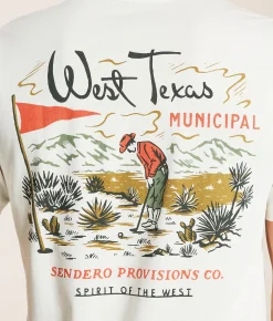 Graphic T-Shirts | Sendero Provisions Co. West Texas Municipal T-Shirt Vintage White