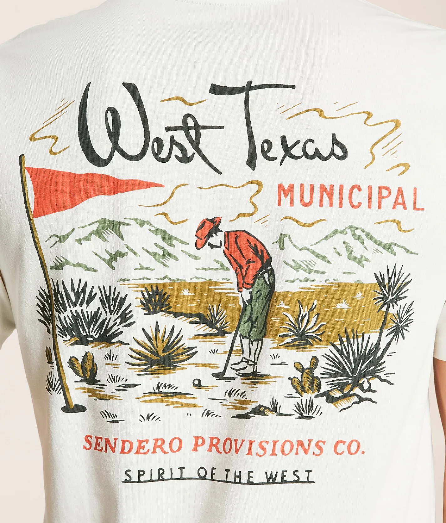 Graphic T-Shirts | Sendero Provisions Co. West Texas Municipal T-Shirt Vintage White